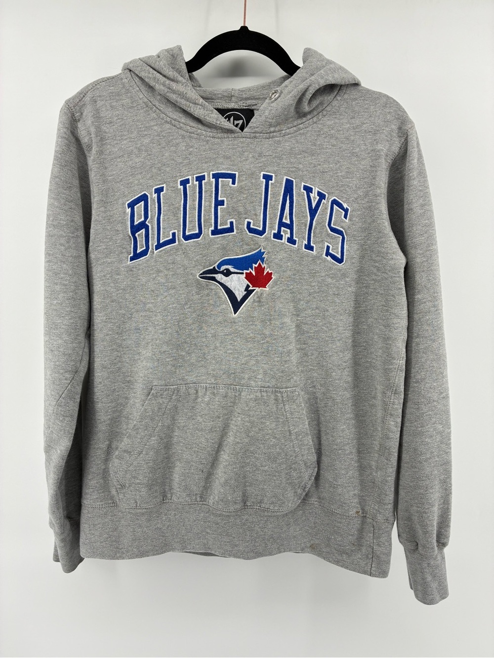 Blue Jays Grey Hooded Sweatshirt